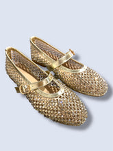 Flat con brillanti (2 colori)